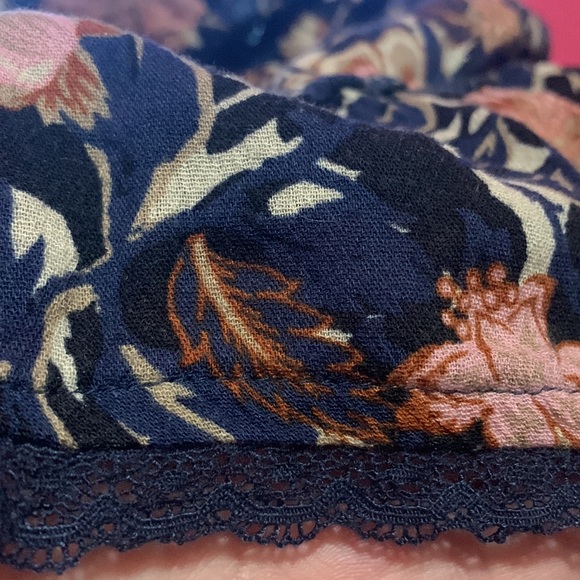 American Eagle drop waist floral sleeveless top - Picture 6 of 10